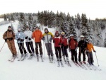 Fotky ze SKI WORKSHOPU 2009, Krásné počasí, aktivní přístup účastníků a systematické zlepšování. Dostatek sněhu, méně prašanu a více ledu. Podmínky tedy tvrdé. Tak probíhal 2. ročník workshopu. - fotografie 96