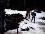 Zkladn KURZ SKIALPINISMU, Poas vypadalo strali, ale nakonec se z toho vyvinula ndhern akcika s pardnm poasm. Nedln krusta, byla pn hust.. - fotografie 7