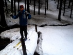Zkladn KURZ SKIALPINISMU, Poas vypadalo strali, ale nakonec se z toho vyvinula ndhern akcika s pardnm poasm. Nedln krusta, byla pn hust.. - fotografie 10