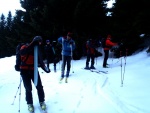 Zkladn KURZ SKIALPINISMU, Poas vypadalo strali, ale nakonec se z toho vyvinula ndhern akcika s pardnm poasm. Nedln krusta, byla pn hust.. - fotografie 39