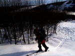 Zkladn KURZ SKIALPINISMU, Poas vypadalo strali, ale nakonec se z toho vyvinula ndhern akcika s pardnm poasm. Nedln krusta, byla pn hust.. - fotografie 61