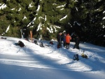 Základní skialpový kurz, Skvělá parta, báječné podmínky pro sjezdy a ažúúúro..... - fotografie 77