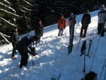 Základní skialpový kurz, Skvělá parta, báječné podmínky pro sjezdy a ažúúúro..... - fotografie 90
