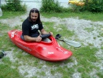 KAJAK KEMP SALZA 2010, Par�dn� posun v technice j�zdy, skv�l� po�as� a rozmanit� voda. V�ichni si to mysl�m u�ili dosytosti. - fotografie 10
