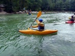 KAJAK KEMP SALZA 2010, Parádní posun v technice jízdy, skvělý počasí a rozmanitá voda. Všichni si to myslím užili dosytosti. - fotografie 34