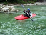 KAJAK KEMP SALZA 2010, Parádní posun v technice jízdy, skvělý počasí a rozmanitá voda. Všichni si to myslím užili dosytosti. - fotografie 85