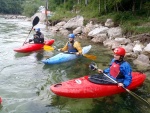 KAJAK KEMP SALZA 2010, Parádní posun v technice jízdy, skvělý počasí a rozmanitá voda. Všichni si to myslím užili dosytosti. - fotografie 89