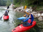 KAJAK KEMP SALZA 2010, Parádní posun v technice jízdy, skvělý počasí a rozmanitá voda. Všichni si to myslím užili dosytosti. - fotografie 92