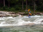 KAJAK KEMP SALZA 2010, Parádní posun v technice jízdy, skvělý počasí a rozmanitá voda. Všichni si to myslím užili dosytosti. - fotografie 104