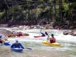 KAJAK KEMP SALZA 2010, Parádní posun v technice jízdy, skvělý počasí a rozmanitá voda. Všichni si to myslím užili dosytosti. - fotografie 162