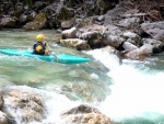 KAJAK KEMP SALZA 2010, Parádní posun v technice jízdy, skvělý počasí a rozmanitá voda. Všichni si to myslím užili dosytosti. - fotografie 169