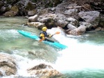 KAJAK KEMP SALZA 2010, Parádní posun v technice jízdy, skvělý počasí a rozmanitá voda. Všichni si to myslím užili dosytosti. - fotografie 170