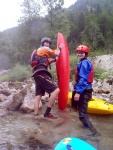 KAJAK KEMP SALZA 2010, Parádní posun v technice jízdy, skvělý počasí a rozmanitá voda. Všichni si to myslím užili dosytosti. - fotografie 216