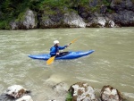 KAJAK KEMP SALZA 2010, Parádní posun v technice jízdy, skvělý počasí a rozmanitá voda. Všichni si to myslím užili dosytosti. - fotografie 233