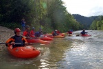 KAJAK KEMP SALZA 2011, Parádní parta, rostoucí voda a taky výkony účastníků. Myslím že to byl skvělej kemp. Všechny zdraví Venca a Sandál - fotografie 4