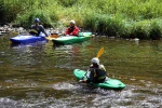 KAJAKOVÁ ŠKOLA JIZERA 2012, Parádní počásko i partička, myslím že všechno klaplo jak mělo, takže se zase uvidíme :-) - fotografie 173