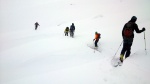 SKIALPINISTICKÉ ELDORADO1.-3.2.2013 - tentokrát spíš sněžná apokalypsa, Skvělá parta na báječné akci, kde sice nebylo moc vidět a sněhu napadlo 70 cm za dva dny, parádně jsme si to všichni užili. - fotografie 31