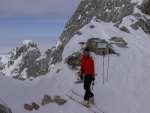 DACHSTEIN SKIALP - PRO OPRAVDOVÉ DÁMY, Počasí strašilo a vypadalo, že nebude nic moc, ale nakonec jsme si to myslím všichni dost užili, včetně ochotného Richarda (jeden z nejlepších chatařů co znám). - fotografie 65