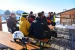 DACHSTEIN - SKIALPOVÁ KLASIKA 2015, Jedním slovem: Hitparáda! Předpověď počasí byla velmi nepříznivá, Dachstein nás však přijal přívětivě, chatař Richard nešetřil úsměvy a šiškovicí a Mára natuněným programem. - fotografie 42