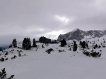 DACHSTEIN - SKIALPOVÁ KLASIKA 2015, Jedním slovem: Hitparáda! Předpověď počasí byla velmi nepříznivá, Dachstein nás však přijal přívětivě, chatař Richard nešetřil úsměvy a šiškovicí a Mára natuněným programem. - fotografie 43