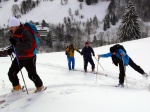 Základní kurz Skialpinismu 15.-17.1.2016, NEČEKANÉ, NEUVĚŘITELNÉ, ZÁZRAK! Přes naprostou sněhovou mizérii konce minulého a začátku letošního roku, byl tento kurz naprosto famozní a to nejen díky sněhovým podmínkám, ale i díky počasí a účastní - fotografie 2