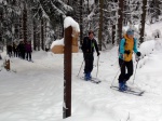 Základní kurz Skialpinismu 15.-17.1.2016, NEČEKANÉ, NEUVĚŘITELNÉ, ZÁZRAK! Přes naprostou sněhovou mizérii konce minulého a začátku letošního roku, byl tento kurz naprosto famozní a to nejen díky sněhovým podmínkám, ale i díky počasí a účastní - fotografie 5