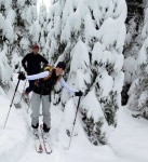 Základní kurz Skialpinismu 15.-17.1.2016, NEČEKANÉ, NEUVĚŘITELNÉ, ZÁZRAK! Přes naprostou sněhovou mizérii konce minulého a začátku letošního roku, byl tento kurz naprosto famozní a to nejen díky sněhovým podmínkám, ale i díky počasí a účastní - fotografie 6