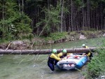 Rafting v Totes Gebirge, Lehčí raftingová akce na dvou hezkých řekách. Po sobotním sluníčky sice zapršelo, ale větší voda na Steyru byla všemi jednoznačně přivítána... - fotografie 24