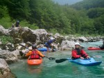 RAFTING, CANYONING a HYDROSPEED v Julskch Alpch, Poasko, stejn jako parta bylo super. Vody akort a zitk milion. Prost bjen kombinace. - fotografie 19
