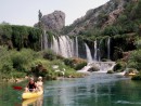 Foto 2: INDIÁNSKÉ ŘEKY CHORVATSKA: Savinja, Mrežnice, Korana, Zrmanja, Krka a Sáva- vodácká akce na kánoích s dopravou